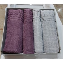 Özdilek Graph Best Set (Hamam Takımı) Mürdüm-Gri