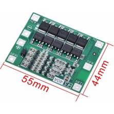 Roba 4s 40A Lityum Batarya Bms Koruma Kartı Standart Versiyon Pil Li-Ion 18650 16.8V