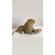 Top Rock Store Sesli Kükreyen Leopar Peluş 40 cm