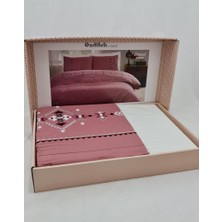 Özdilek Boutique Eternal Çift Kişilik Nevresim Takımı-Mürdüm