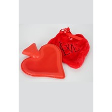 Bimbambom Kalpli Peluş Sıcak Su Torbası - Love, Termofor Sıcak Su Torbası