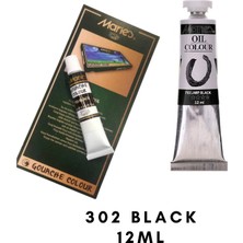 Maries Yağlı Boya 12 ml 793 Black