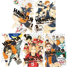 Gerekli Şeyler Yayıncılık Haikyu Manga Seti 1-2-3-4-5 Yazar: Komisyon Ciltsiz 1000 Sayfa Türkçe Basım