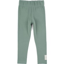 Çocuk Fitilli Tayt Yeşil