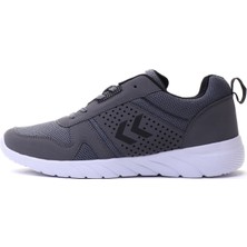 Hummel Verona Unisex Spor Ayakkabı Gri Poliüretan Suni Deri Faylon Taban 212491-2404
