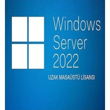 Windows Server 2022 Remote Desktop Services (Uzak Masaüstü Lisansı) - 1 User Cal