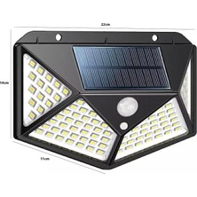 Silver Toss Solar Güneş Enerji Aydınlatma Lambası Sensörlü 180 LED ST-8010A