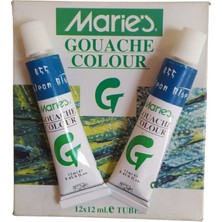 Maries Gouache Colour Guaj Boya MAVI(455) 12ML