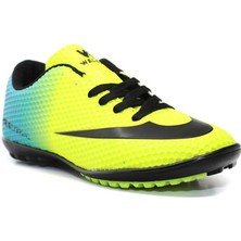 Albishoes  Albishoes Super Mercury Büyük Numara Battal Erkek Dişsiz Çim Halısaha Futbol Ayakkabısı (45-47)