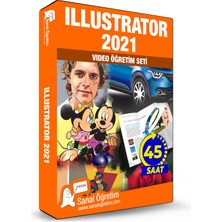 Sanal Öğretim Adobe Illustrator 2021 Video Ders Eğitim Seti