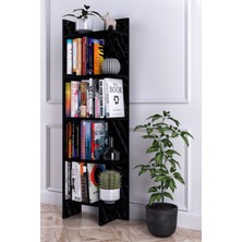 Dekorfim Mercan Köşe Kitaplık