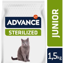 Advance Young Sterilized Tavuklu Kısırlaştırılmış Kedi Maması, 1.5 kg