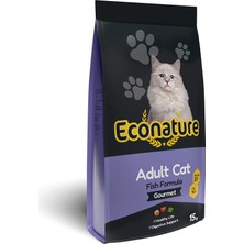 Econature Yetişkin Kedi̇ Gurme, 15 kg