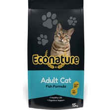 Econature Yetişkin Kedi̇ Balikli, 15 kg