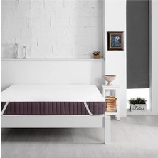AY Home  Microfit Dört Kenar Lastikli Çift Kişilik Su Sıvı Geçirmez Yatak Alez 200 x 200 cm Pamuklu Beyaz