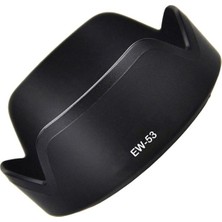 Mettzchrom Ew-53 Lens Hood Yaprak Parasoley Canon RF-S 18-45mm f/4.5-6.3 IS STM , Eosm Ef-M 15-45MM Is Stm Lens Uyumlu