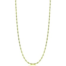 Adal Silver Kadın Gümüş Singapur Modeli Zincir Kolye