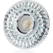 Cata Ct-6583 Hanımeli Cam Spot  (Ampulsuz-6 Adet)
