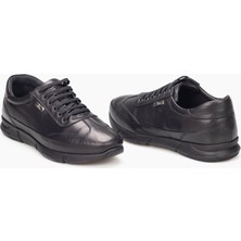 Twoegoist Erkek Hakiki Deri Kauçuk Taban Anatomik Günlük Ayakkabı - Sneaker