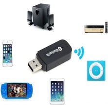 Streak Bluetooth USB Aux Kit Bluetooth Alıcı Müzik Dinleme Android Ios