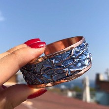 Miray Hediyelik Bakır Bileklik Yüzük Set