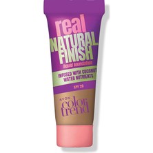 Avon Real Natural Finish Likit Fondöten 30 Ml. Soft Honey