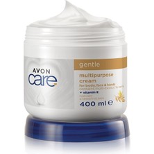 Avon Care Gentle Multi-Biotics & Vanilya Içeren E Vitaminli Kuru Ciltler Için Çok Amaçlı Krem 400 Ml.