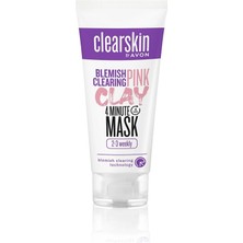 Avon Clearskin Blemish Clearing Leke Karşıtı Pembe Kil Yüz Maskesi 75 Ml.