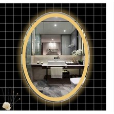 Toprak Dekor 50*60 Oval Ledli Ayna Banyo Aynası