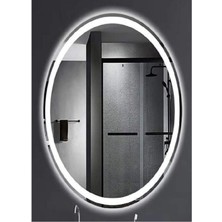 Toprak Dekor 50*60 Oval Ledli Ayna Banyo Aynası