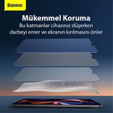 Baseus Ivoomi 4K Hd Çerçevesiz 0.3mm (2 Adet) Full iPad 7,8,9  10,2/10,5 2019/2020/2021 Cam Ekran Koruyucu Çizilmez Koruma