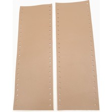 Angel Çanta Aksesuar Suni Deri Tutma Sapı Vizon Simit Sap 18X6 cm