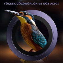 Balerion Apple Iphone 14 Pro Max Uyumlu Kamera Lens Koruyucu Tam Koruma Sıvı Dayanıklı Renkli