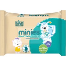 Minies Islak Tuvalet Kağıdı 60'lı