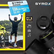 Syrox 128 GB Micro Sd Card Hafıza Kartı & Adaptörü Class 10 MC128