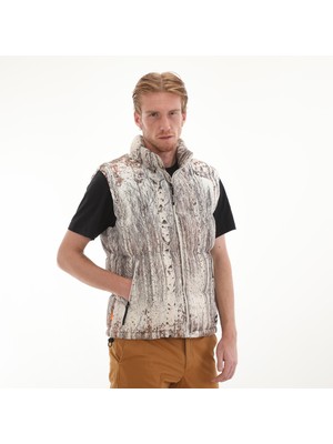 TB0A5VBWDA41 Timberland Aop Vest Erkek Yelek Beyaz