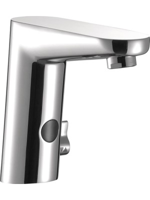 Newarc Flatdual+ Fotosellı Elektrıklı / Pıllı Lavabo Bataryası (Yesıl Bına)