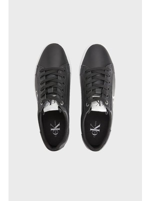 Calvin Klein Logolu Deri Sneaker Ayakkabı Bayan Ayakkabı YW0YW00847 Bds