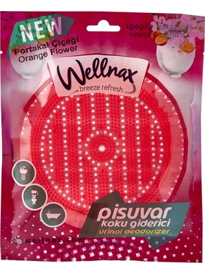Wellnax Breeze Refresh Pisuvar Koku Giderici Süzgeci Portakal Çiçeği Kokulu X1