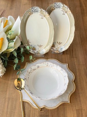 Rossev Servis Seti Dorati 3 Parça