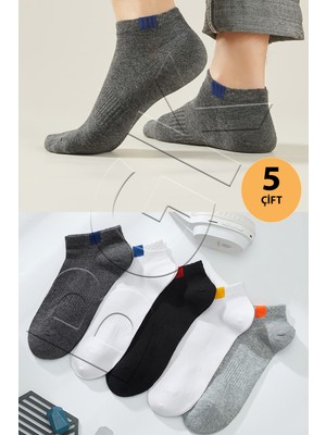 Bgk Unisex 5'li Spor Patik Çorap