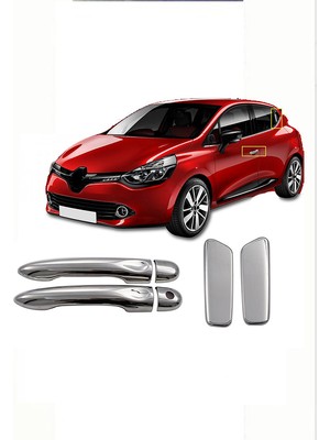 Chromdarwish Renault Clio 4 Krom Kapı Kolu 4 Kapı 2012 Sonrası