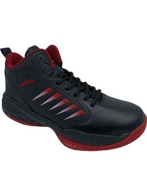 Jump 27800 Siyah - Kırmızı Uniseks Basketbol Spor Ayakkabısı