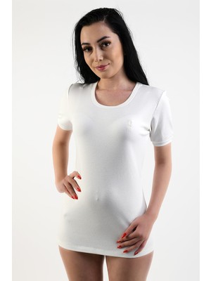 U.S. Polo Assn. U.s. Polo Assn Kadın 15069 Termal Kısa Kol T-Shirt