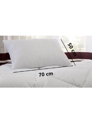 Barermo 1,3 kg Pamuk Yastık, Uyku Yastığı, Organik Yastık, Klasik Yastık. Pamuklu Yastık, Kılıfsız
