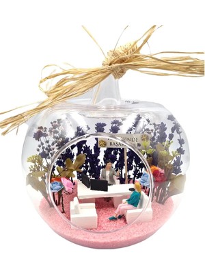 Çiçek Tasarım Sanatları Teraryum Yeni Işinde Başarılar, Tebrikler (Bayan ) Arkadaşa , Sevgiliye Hediye