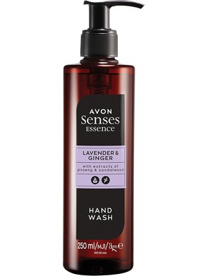 Avon Senses Essence Lavanta Ve Zencefil Kokulu Sıvı El Sabunu Doğal Özlerle Zenginleştirilmiş 250 ml