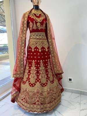 Aashiv's Collection Lehenga Kına Elbisesi Kaftan