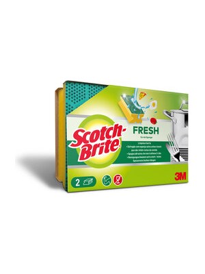 Scotch Brite Fresh Sünger Tırnak Koruyuculu 2'li