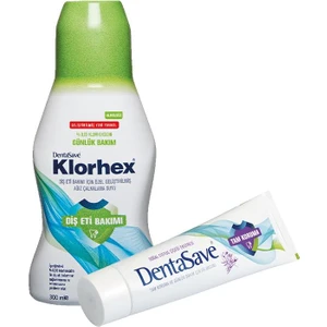 Klorhex Günlük Bakım Ağız Çalkalama Suyu 300 ml Diş Macunu Çinko 75 ml